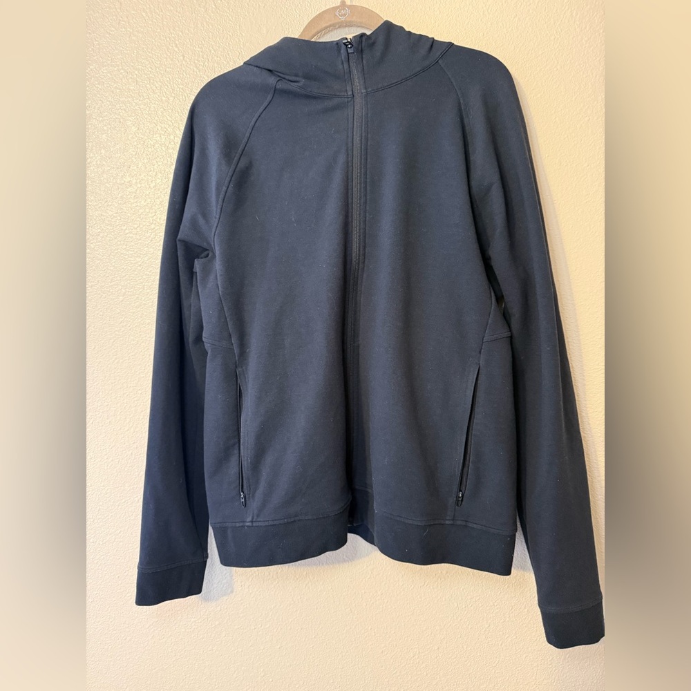 Lululemon Black City Sweat Full zip men’s hoodie Large